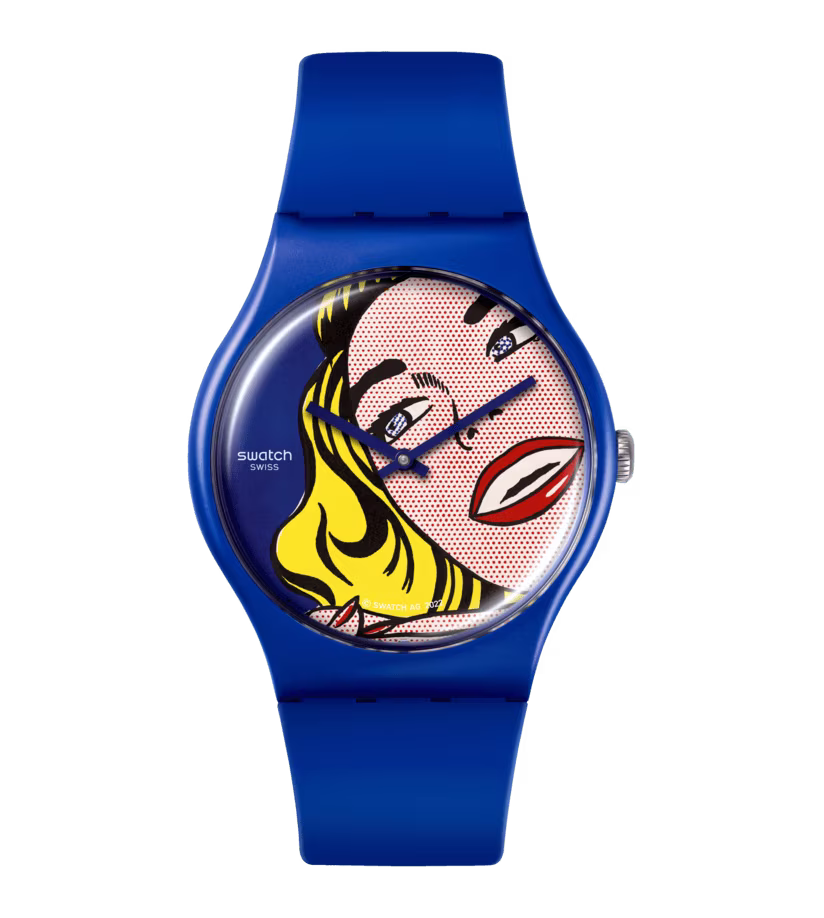 GIRL BY ROY LICHTENSTEIN, THE WATCH