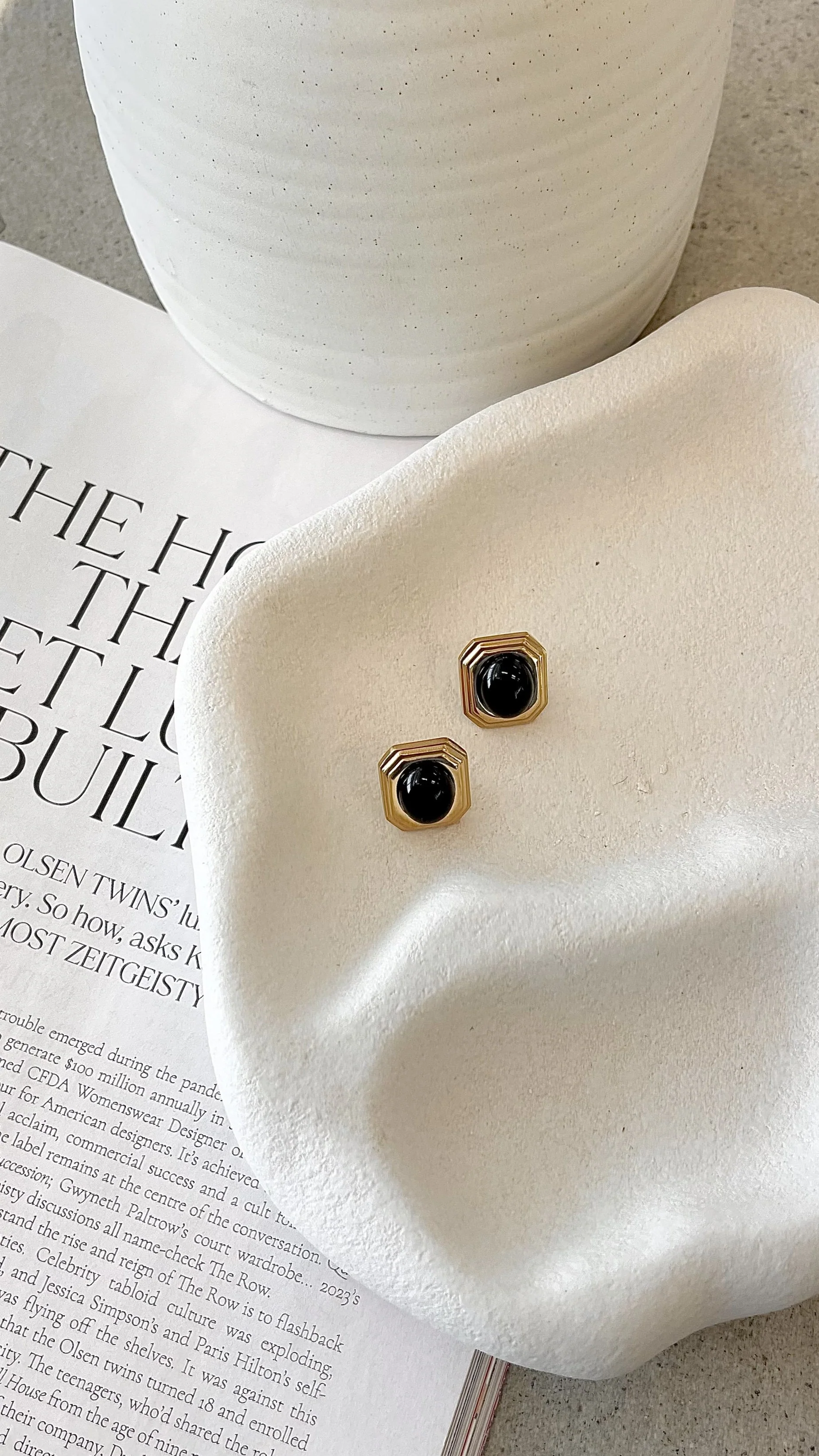 Sylvie Earrings - Gold