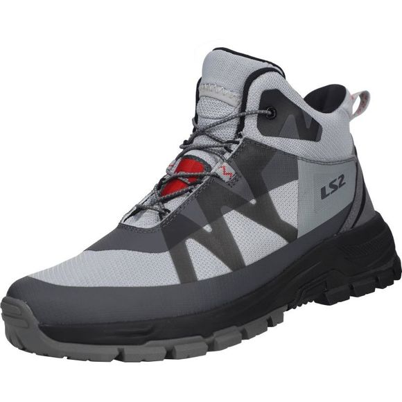 Ls2 Torrent Motorcycle Sneakers - Gray / BlackRef: LS1409