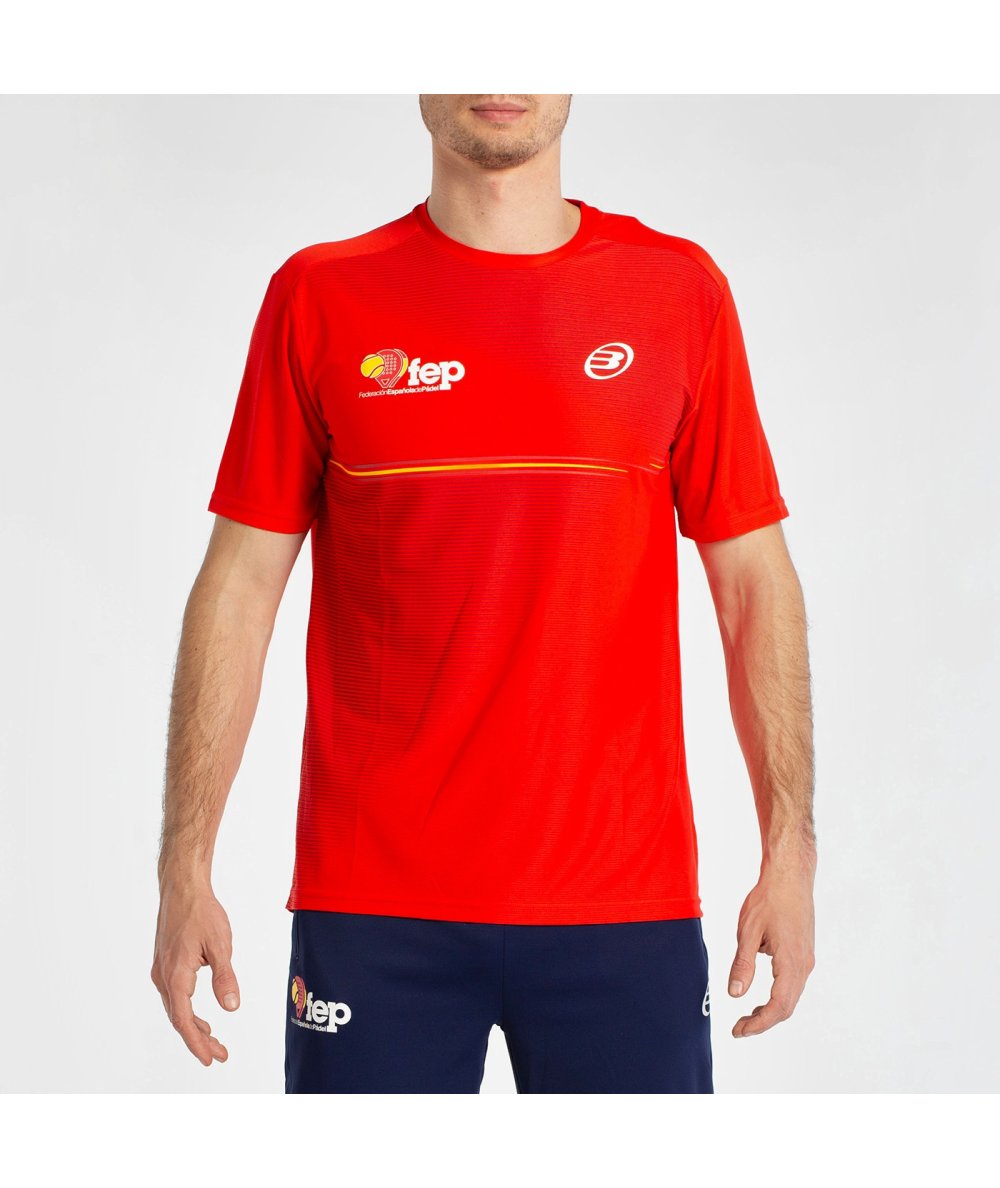 T-SHIRT BULLPADEL FANG RED