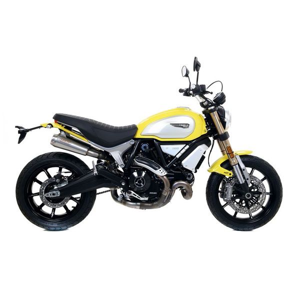 Arrow Nichrom Dark Pro-race silencer steel end capRef: 71884PRN