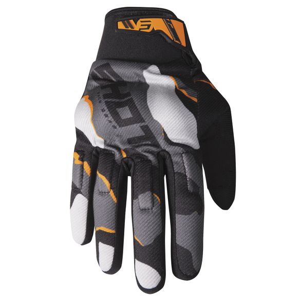 Shot Drift Enduro Gloves - Camo - Neon Orange 2024 - Orange / BlackRef: SO1900
