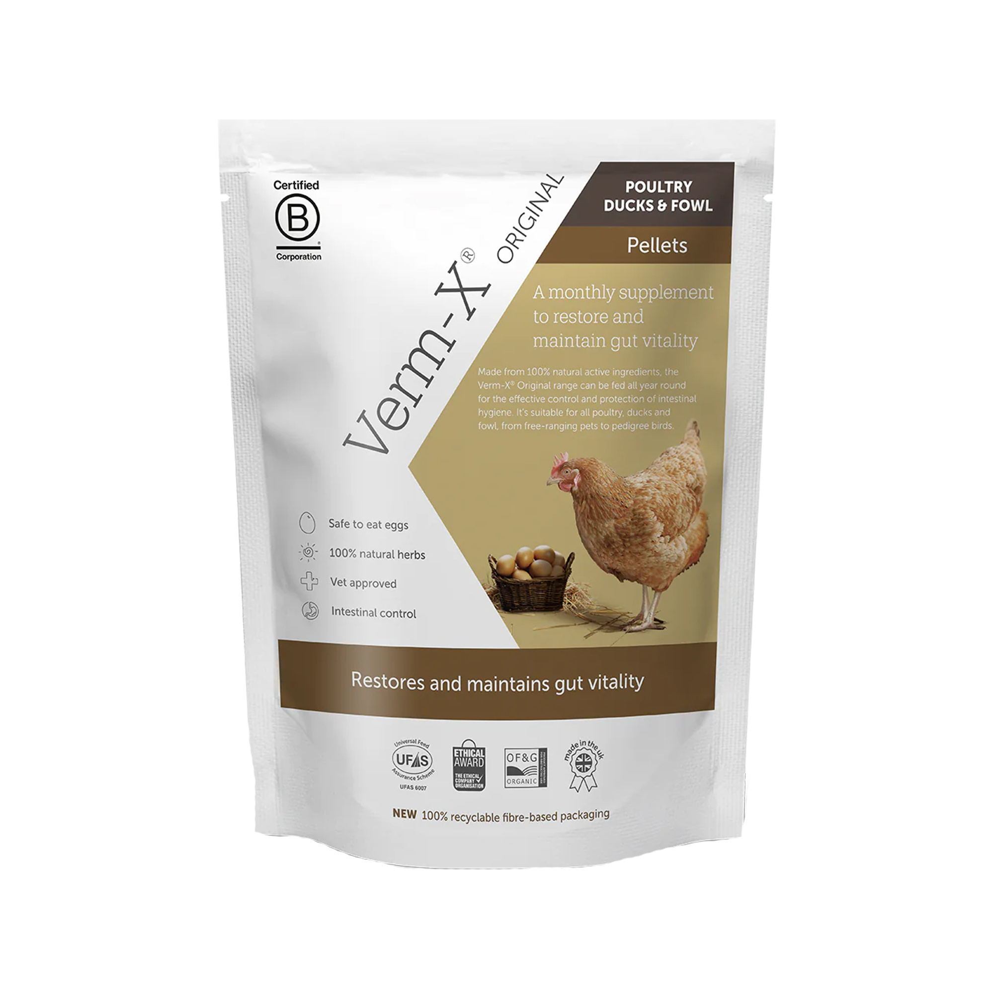 Verm-X Pellets for Poultry - 250g