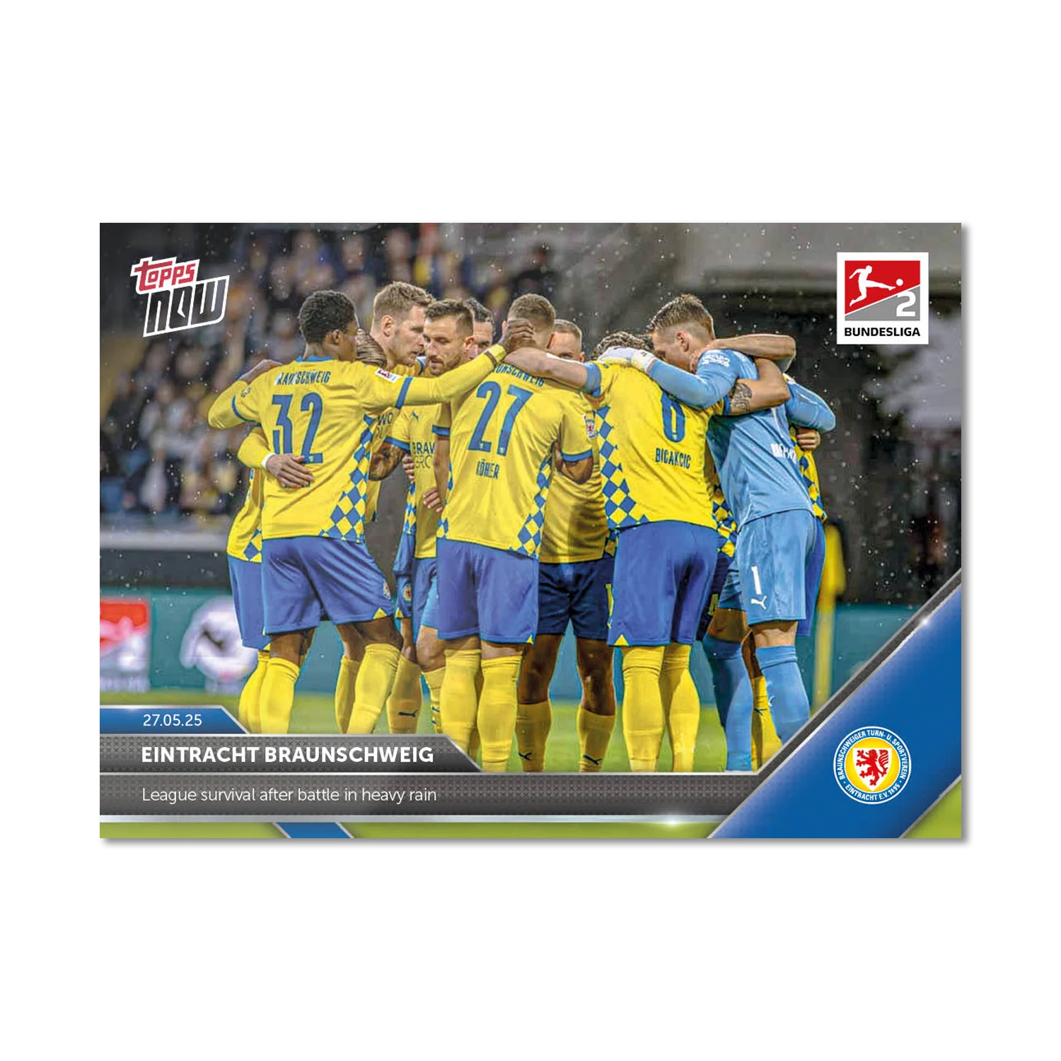 Eintracht Braunschweig - 2024-25 Bundesliga Topps NOW® - Card 196