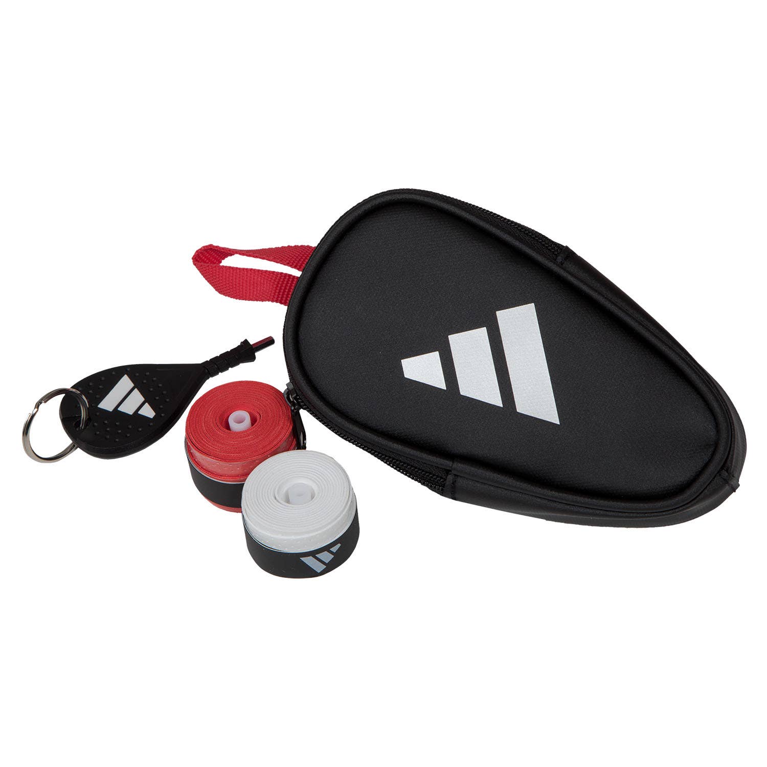 ADIDAS BLACK/RED 3.4 COIN PURSE