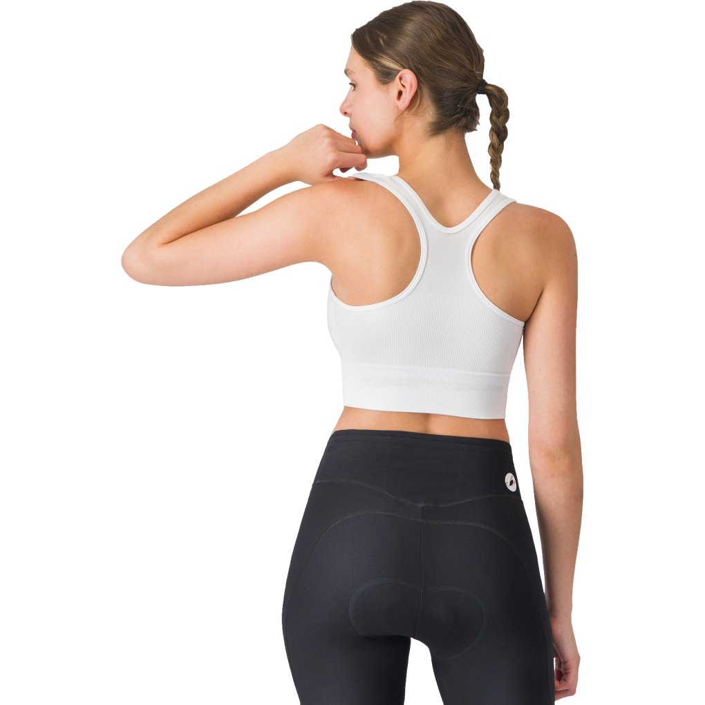 Castelli Comfort Travel Crop Top Women - white 001
