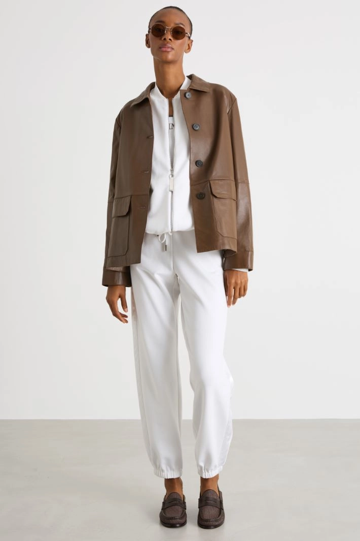 Zip-through sweatshirt - WHITE