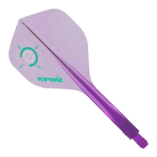 Condor Ax 120 Connor Scutt Sniper Clear Purple Flight System - Standard