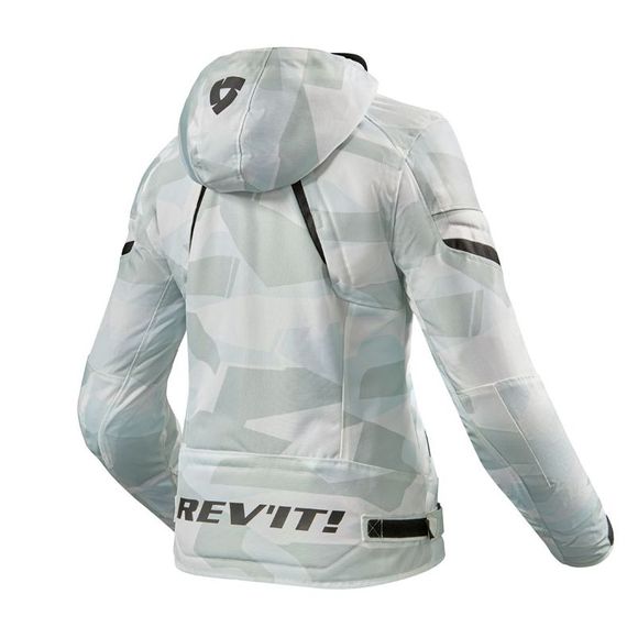 Motorcycle jacket Rev it flare 2 ladies - gray / whiteRef: RI1077