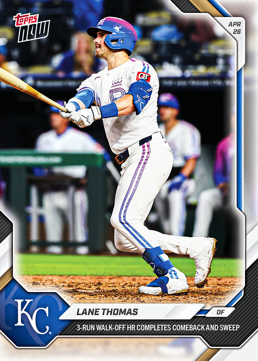 Lane Thomas - 2026 MLB Topps NOW® - Card 129 - PR: 405