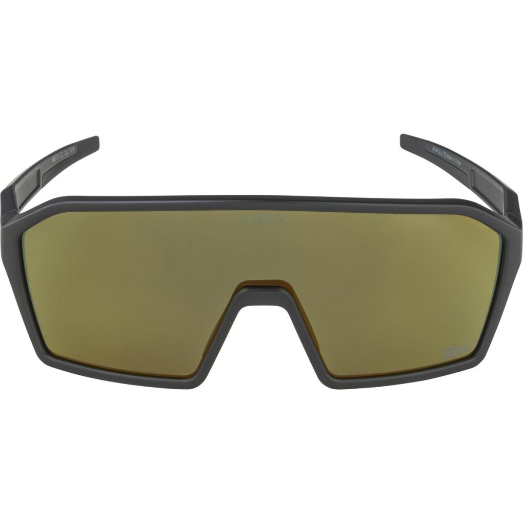 Alpina Ram Q-Lite Glasses - black matt/mirror gold