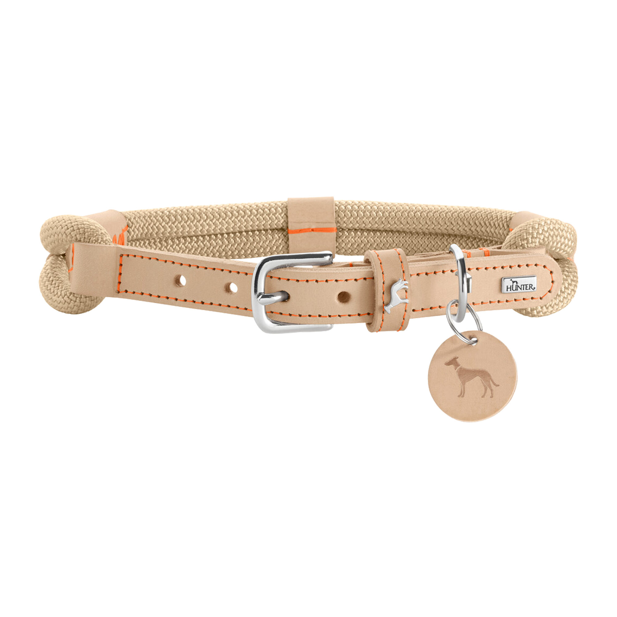 Hunter Dog Collar Malia - S (40) - Beige