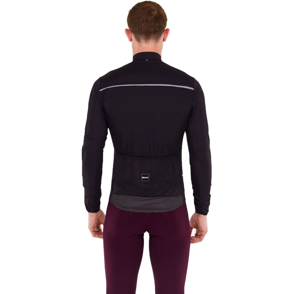 Santini RTR Wind Jacket Men 5W33375CRTR - black NE