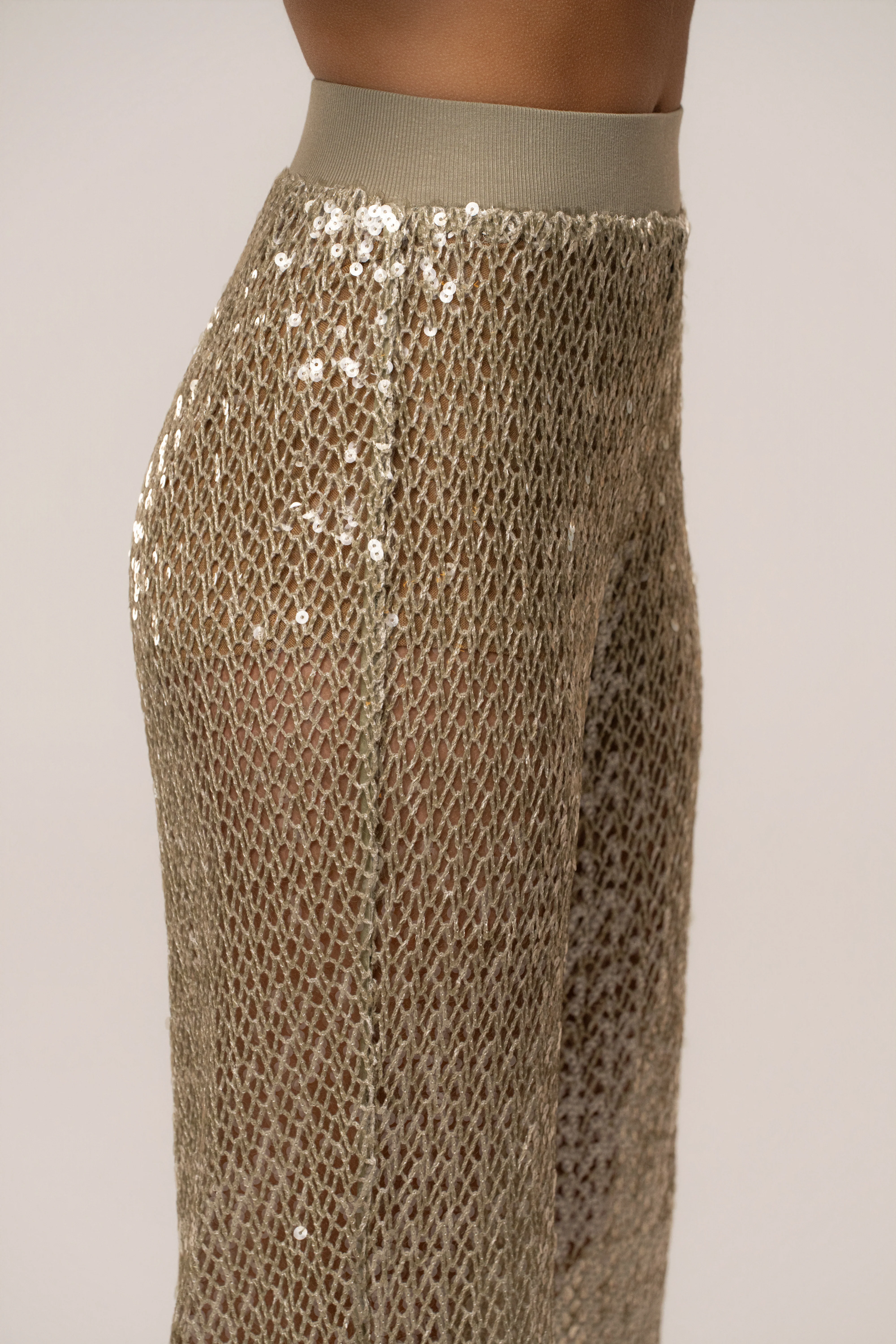 Sage High Seas Sequin Pant