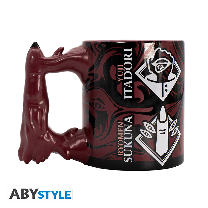 JUJUTSU KAISEN Mug 3D handle Sukuna's finger
