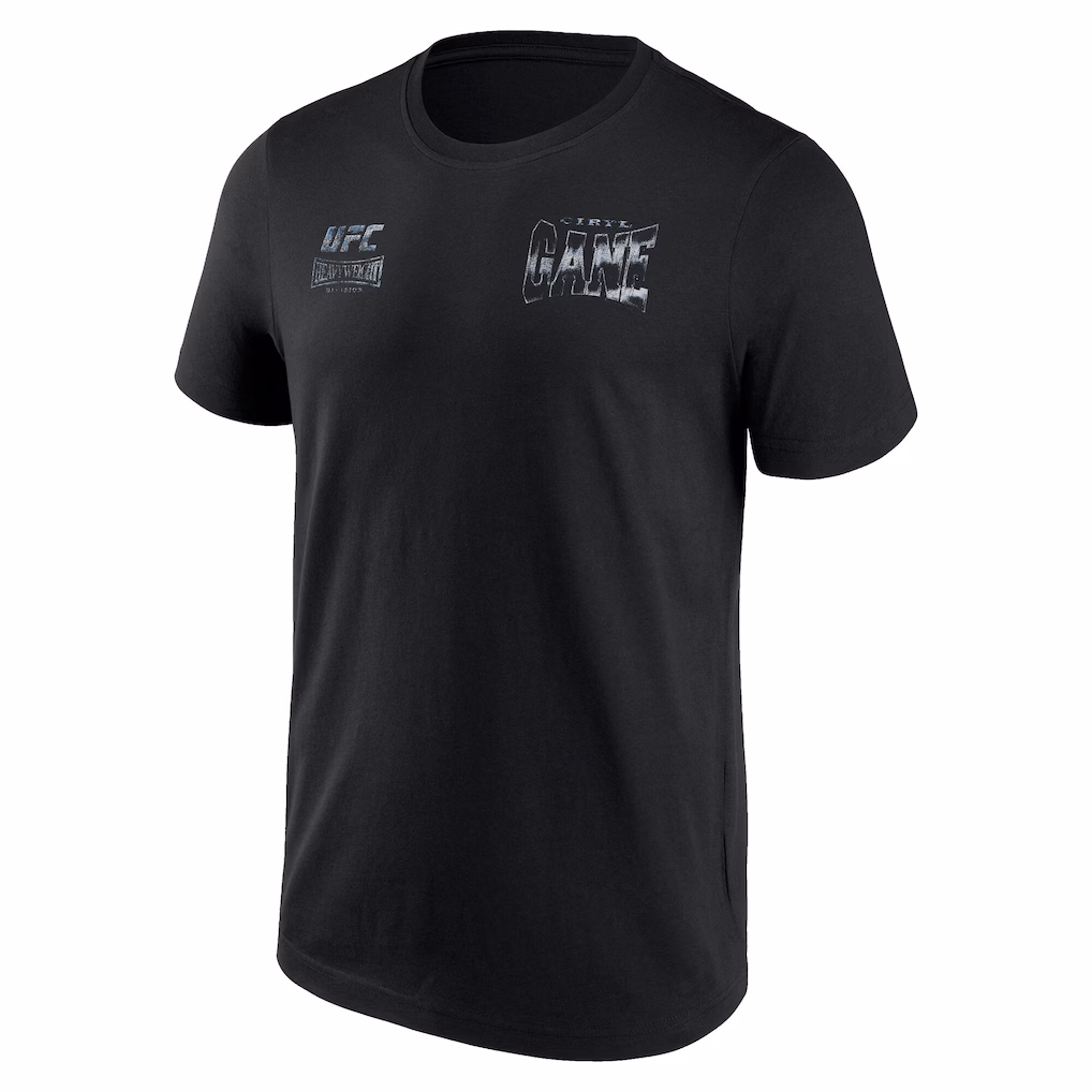 UFC Ciryl Gane 321 Chrome T-Shirt - Black - Mens