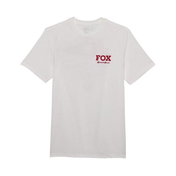 Fox SPEED & SERVICE short-sleeved t-shirt - WhiteRef: FX4749