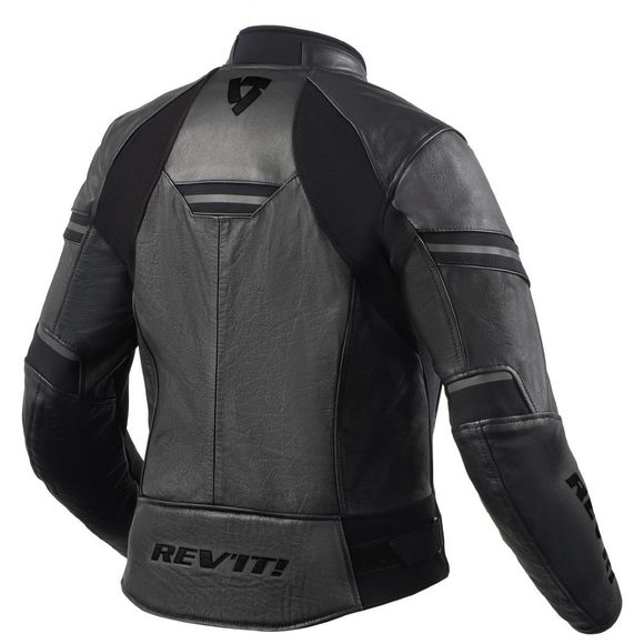 Blouson Moto Rev it MEDIAN LADIES - FEMME - Noir / GrisRef : RI1213-C5551