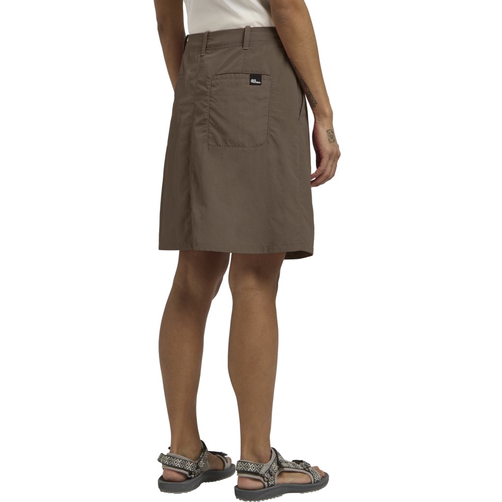 Jack Wolfskin Tihama Skort Women - cold coffee