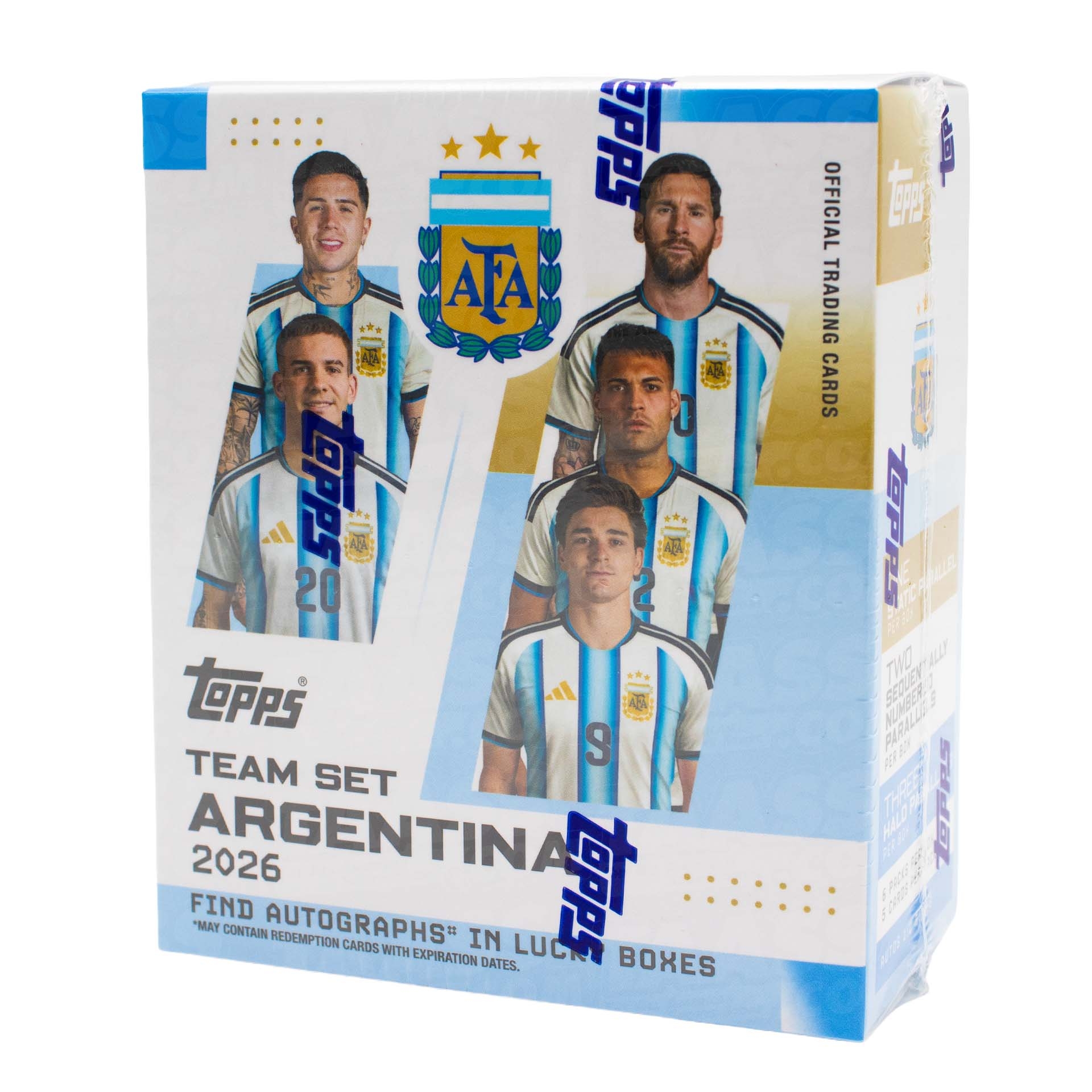 2025/26 Topps Argentina Football Team Set Box