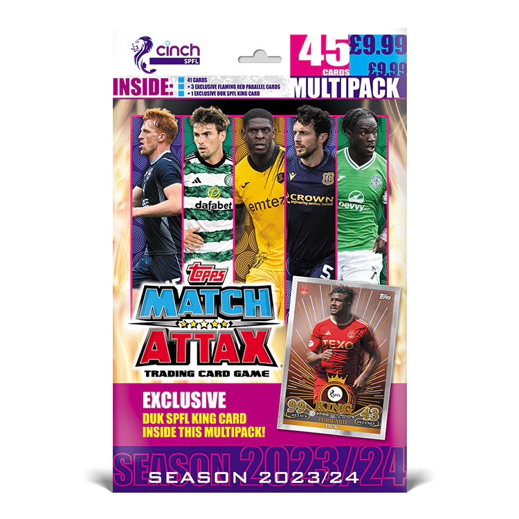 SPFL Match Attax 2024 - Multipack - Fire