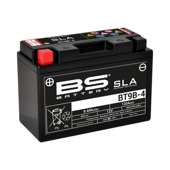 BS Battery SLA YT9B-4/BT9B-4 Closed Type Acid Battery Maintenance Free/Ready to UseRef: 321794 / 1080657