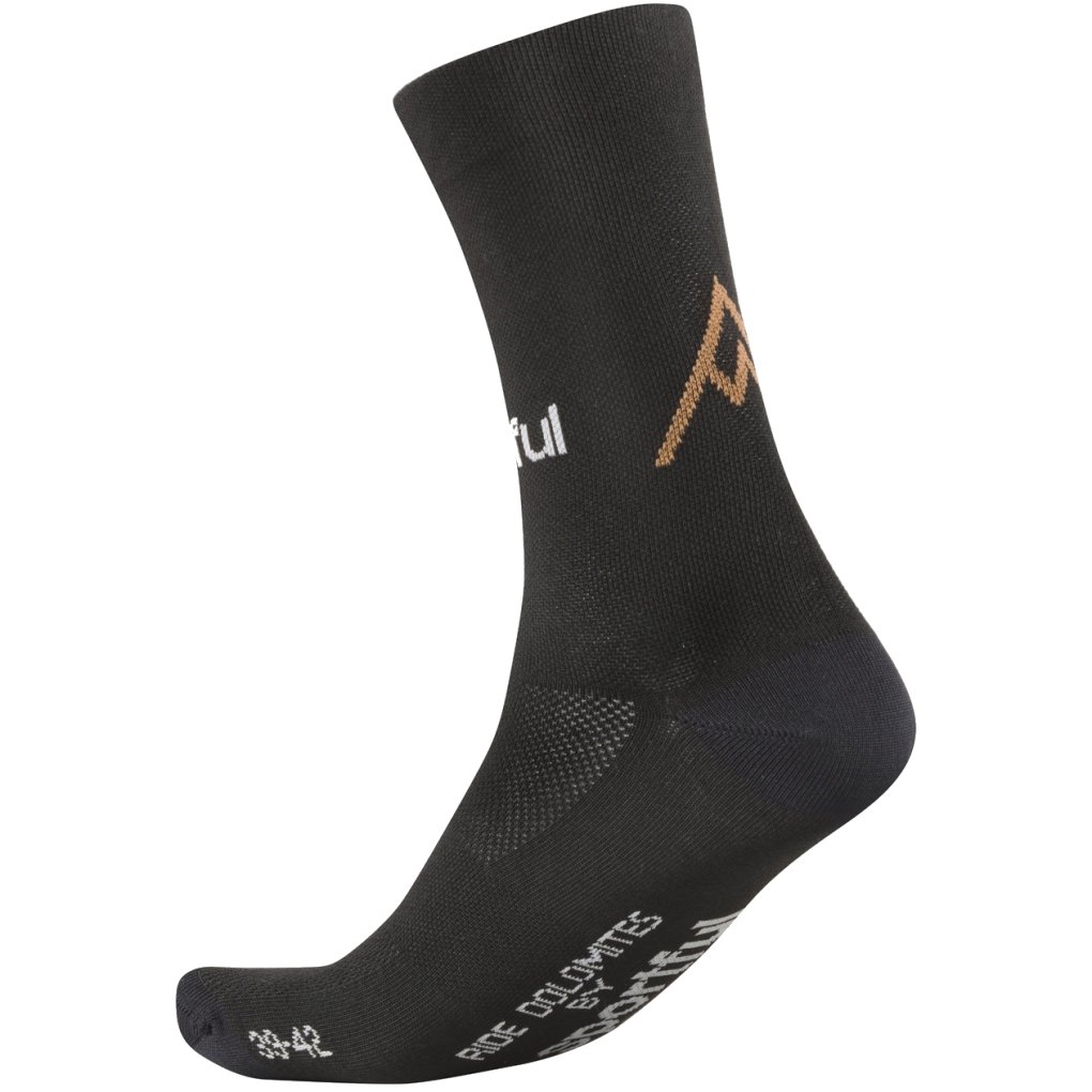 Sportful Ride Dolomites Cycling Socks - 002 Black - The Peaks