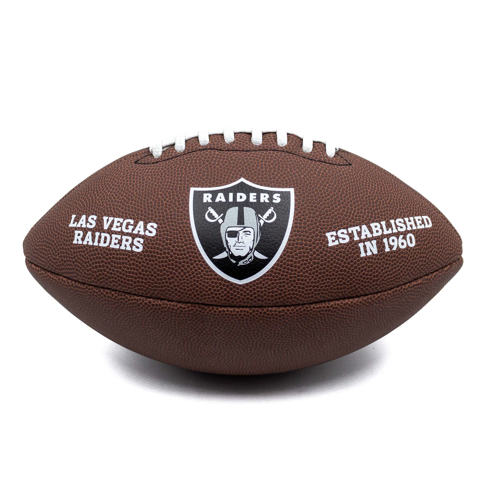 Las Vegas Raiders Backyard Wilson Full Size NFL Football