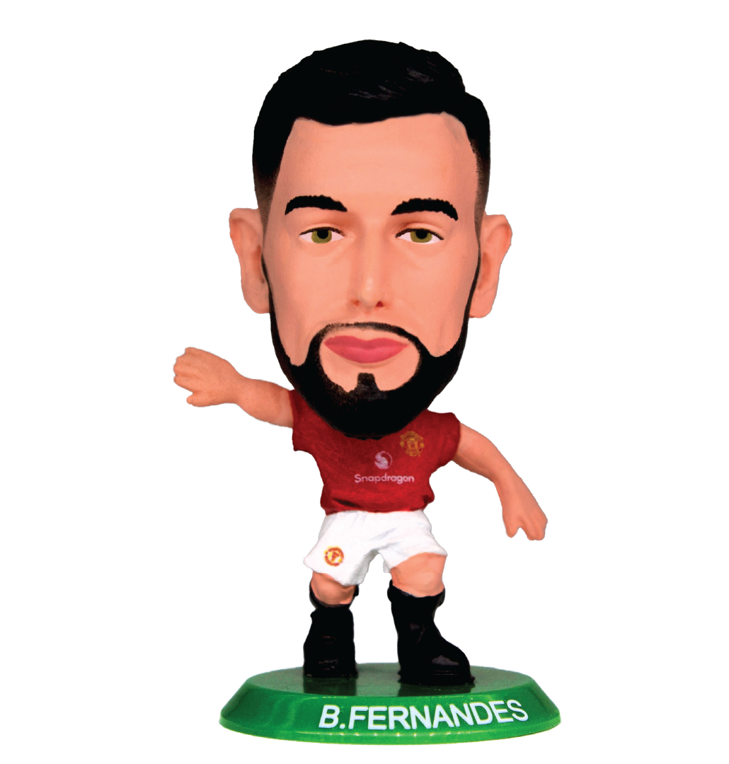 Soccerstarz - Man Utd Bruno Fernandes - Home Kit (Classic Kit) /Figures