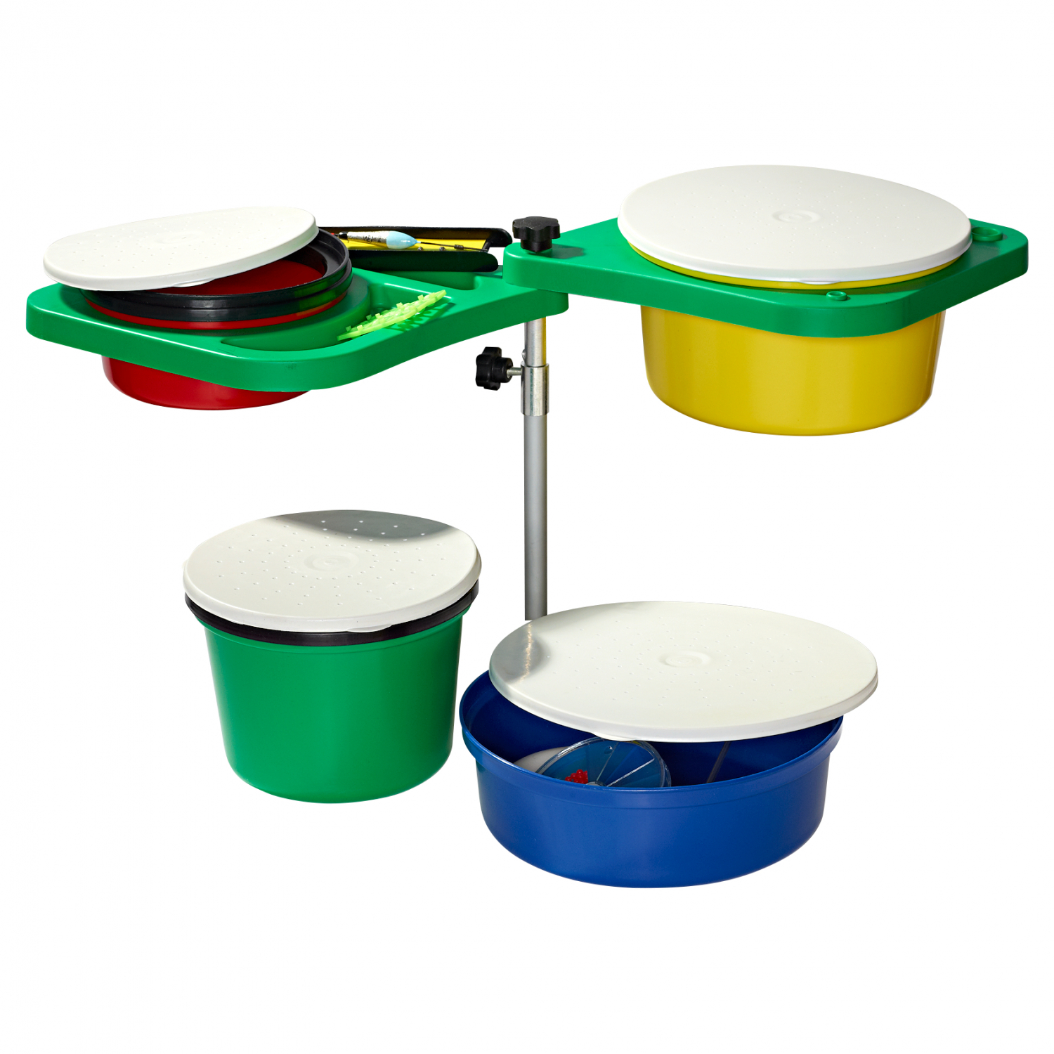 Anplast Set of 4 Maggot Boxes + foldable Holder