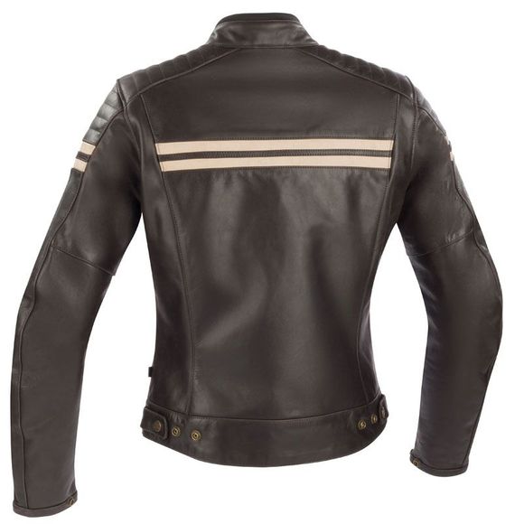 Segura Lady Funky Motorcycle Jacket - Brown / BeigeRef: Sg1349-C9801