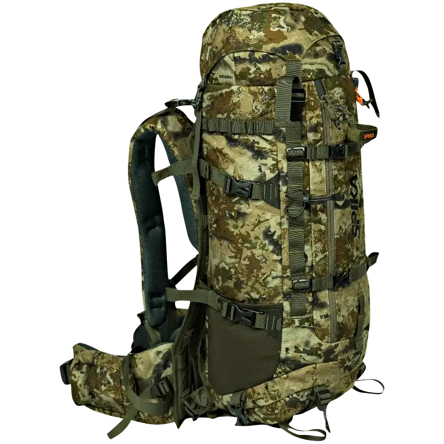 Spika Drover II Hauler Pack Biarri Camo + Frame 40L