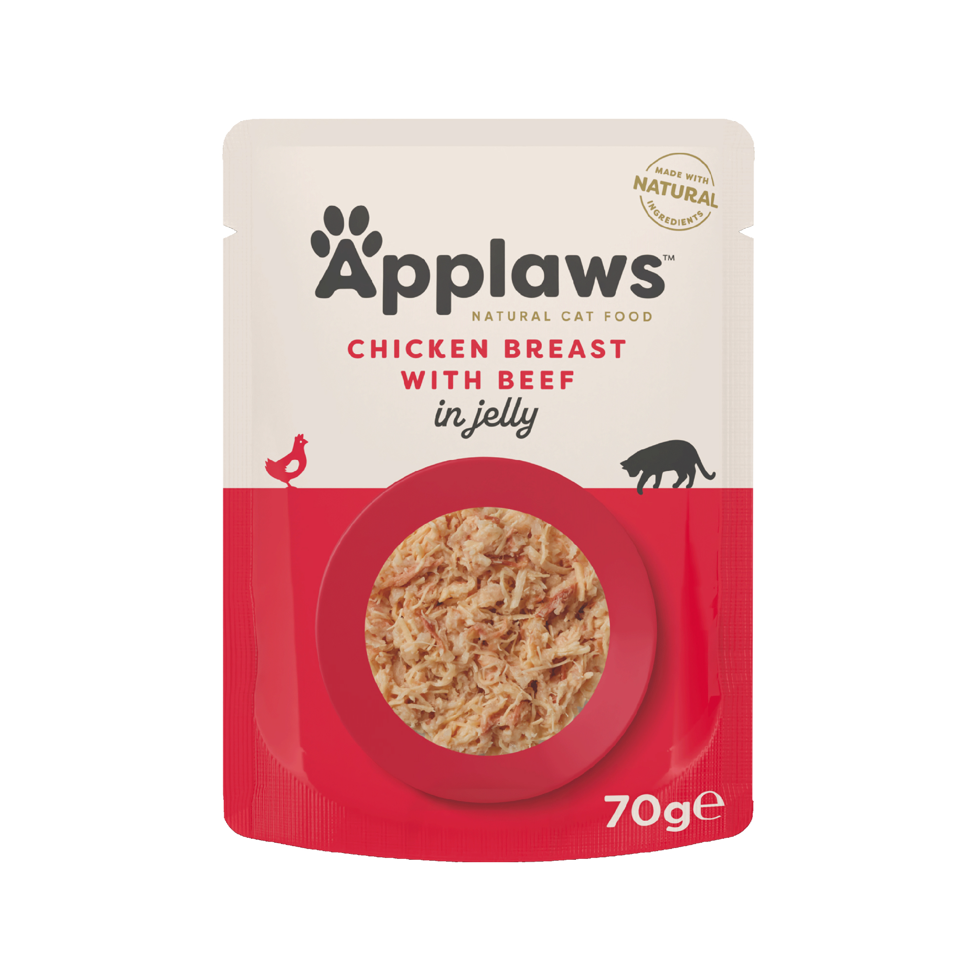 Applaws Cat Food - Chicken Breast & Lamb in Jelly - 16x 70g