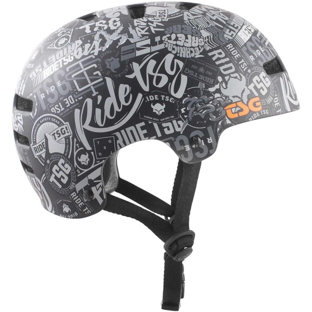 TSG Evolution Graphic Design Helmet - S/M | 54-56cm - stickerbomb