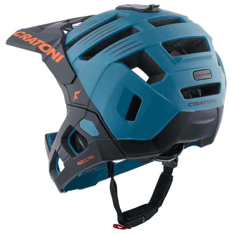 CRATONI Madroc Pro Fullface Helmet - petrol matt