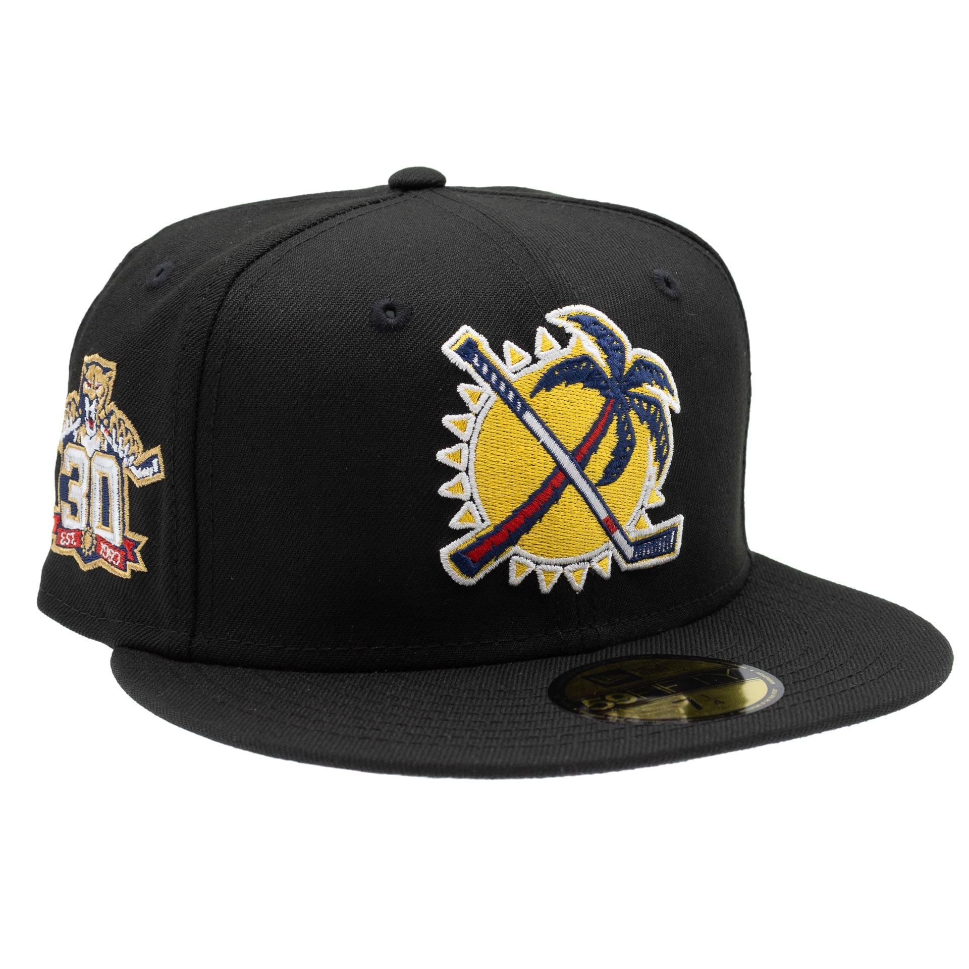 Florida Panthers 30th Anniversary 59FIFTY Fitted NHL Cap Black