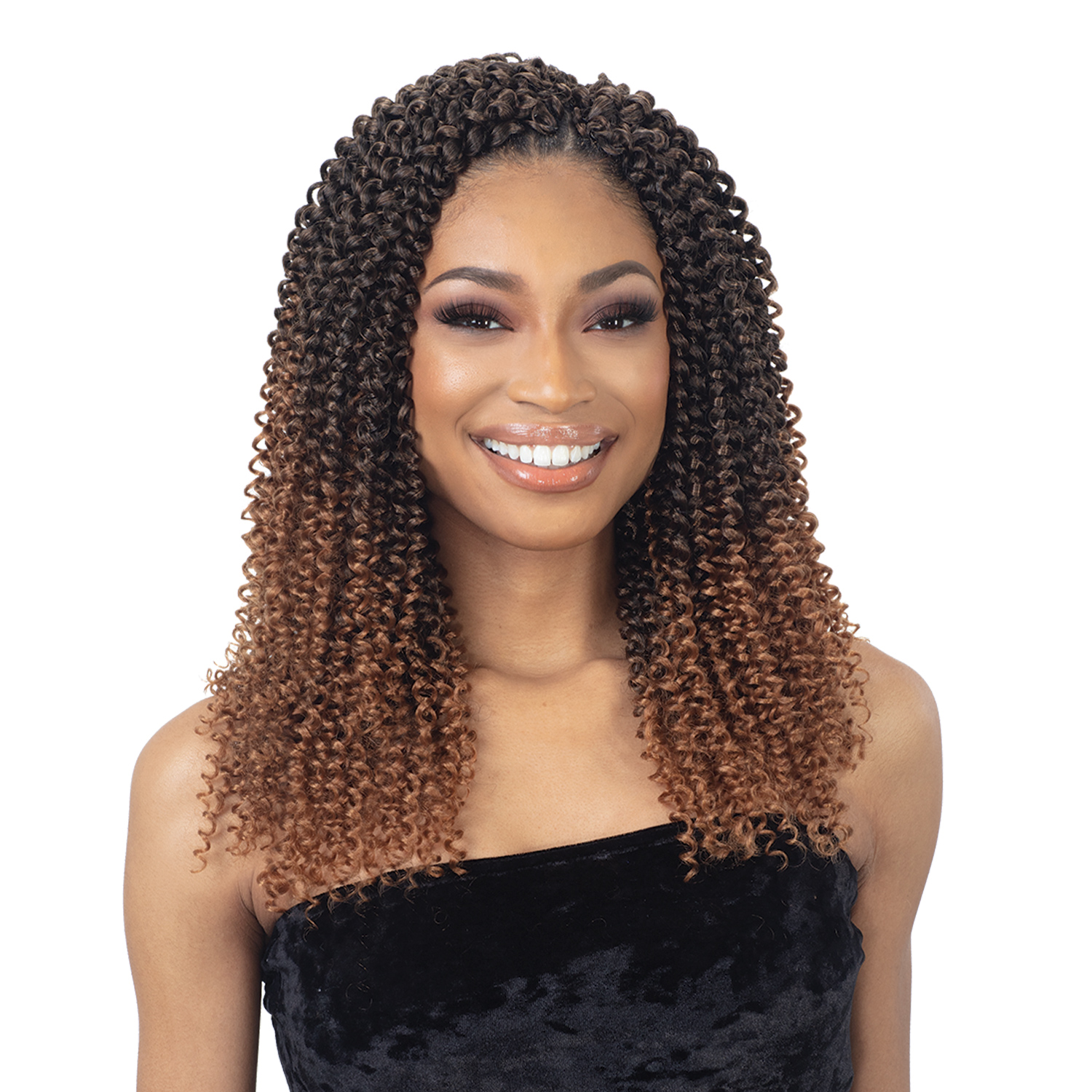 FreeTress Crochet Braids 3X Pacific Curl 12