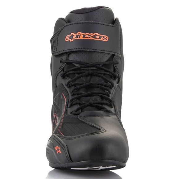Alpinestars Faster -3 Drystar - Fluo - Black / Rouge Motorcycle SneakersRef: Ap12635-C48960