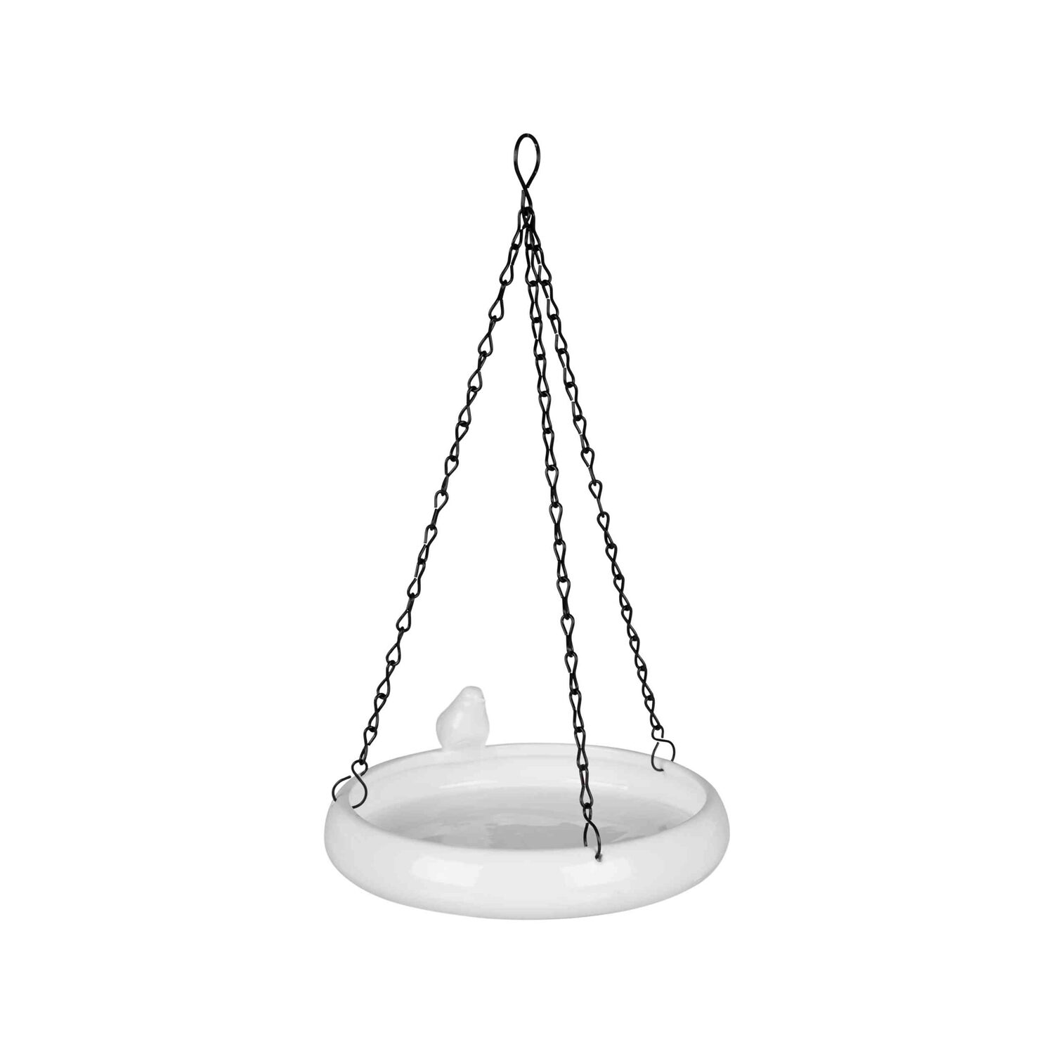 Trixie Ceramic Bird Water Bowl - 21 cm