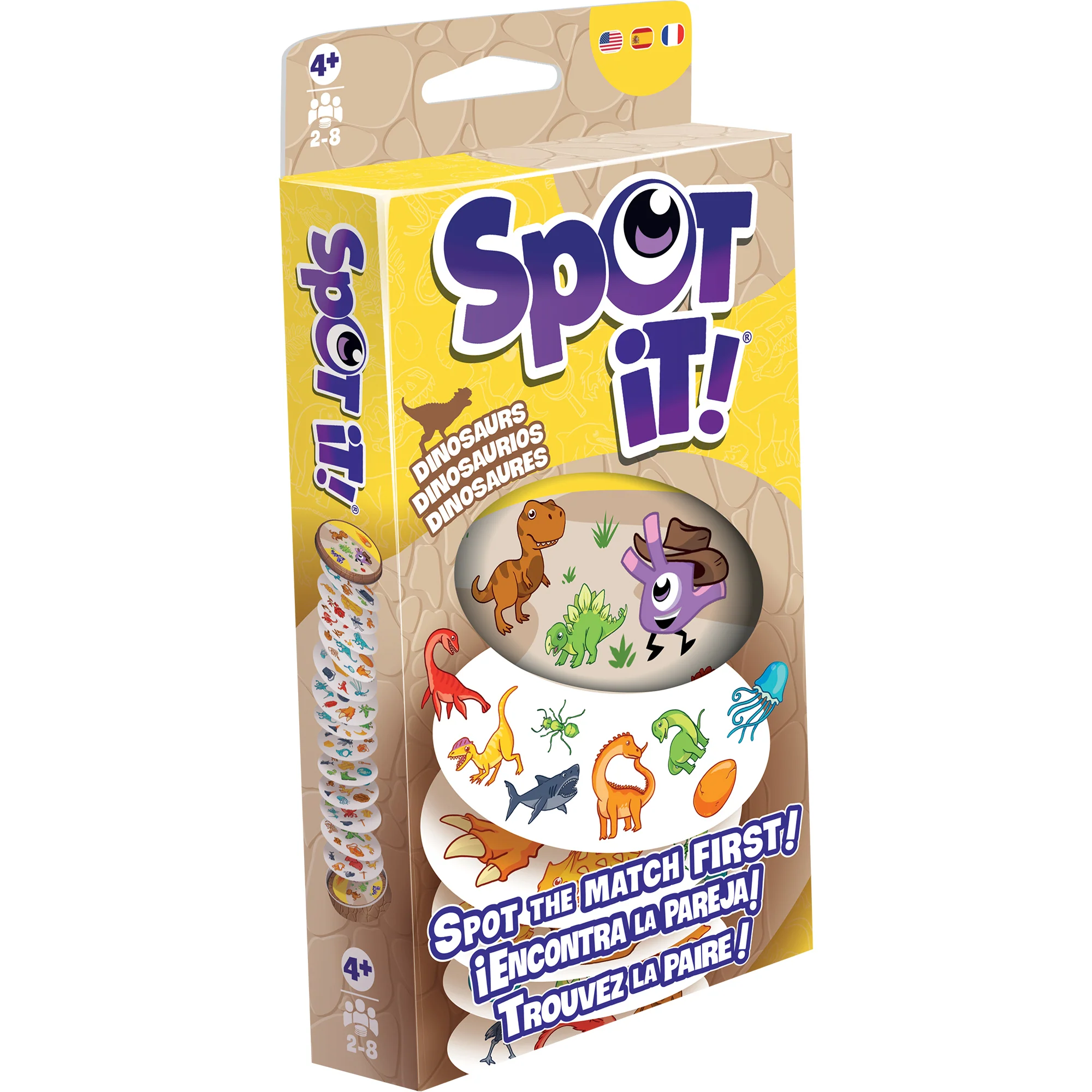 Spot It! Dinosaurs (Eco Blister)