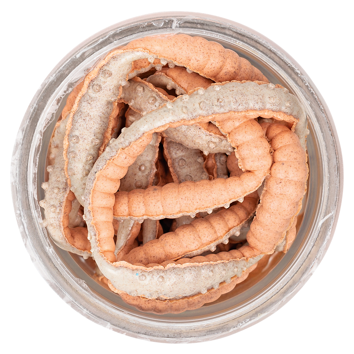 Berkley Softbait PowerBait Power Honey Worm (orange\/pearl)