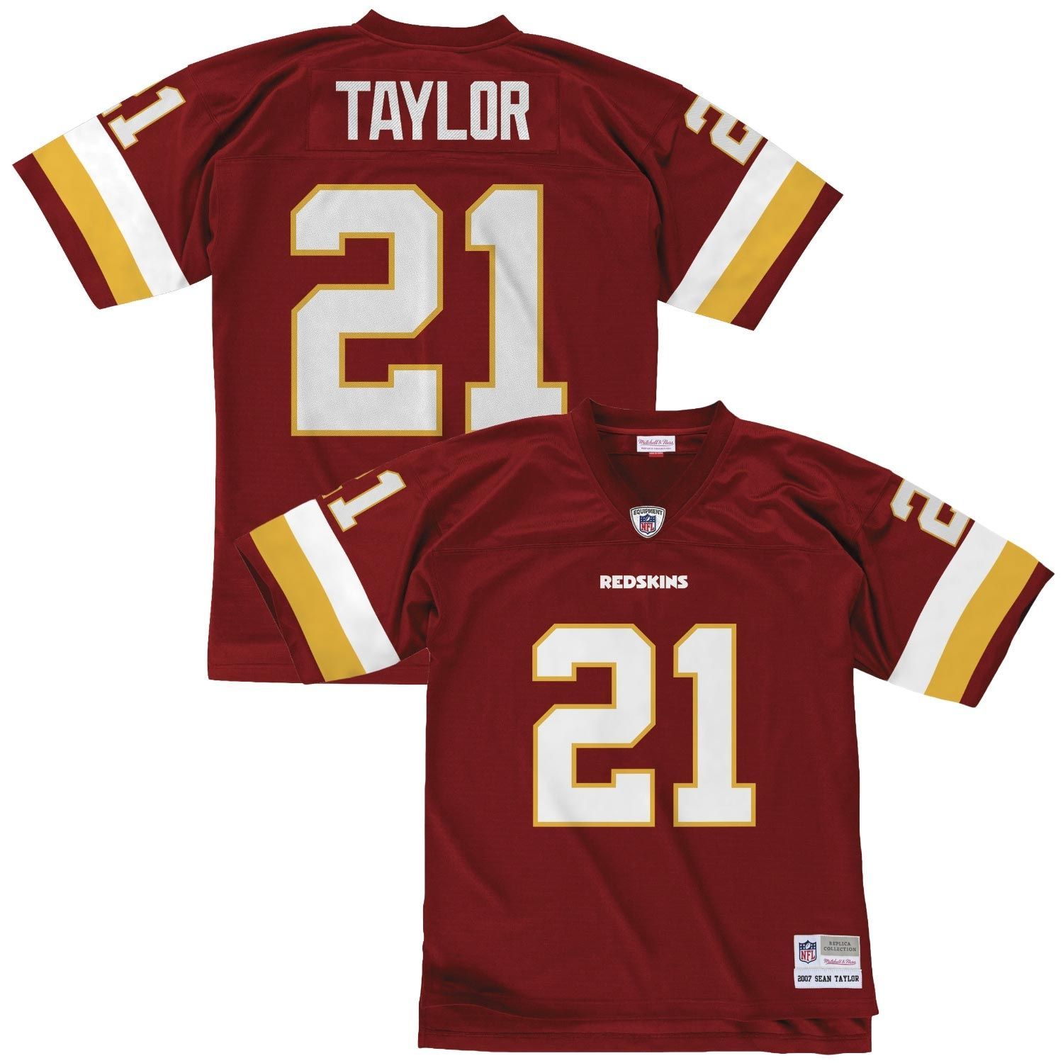 Sean Taylor #21 Washington Redskins Legacy Throwback NFL Jersey Red