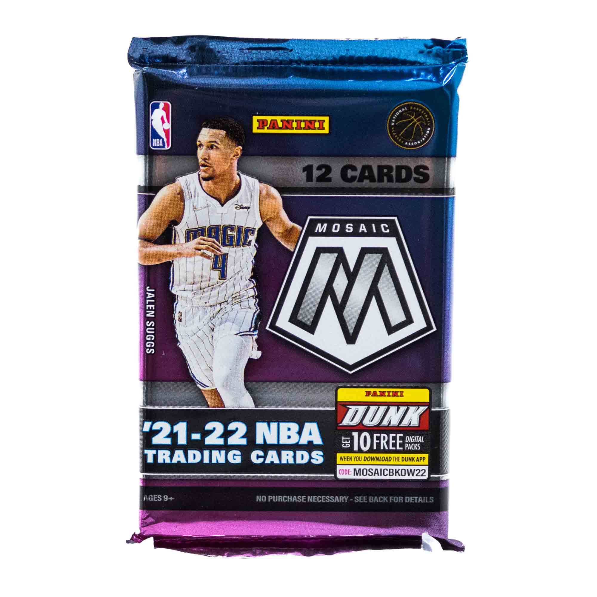 2021/22 Panini Mosaic Basketball NBA Fast Break Pack