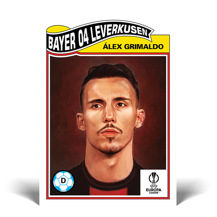 Topps UK - UCC Living Set Card #677 - Álex Grimaldo