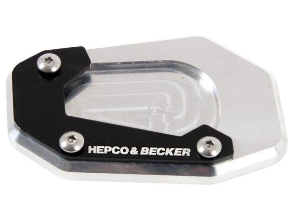Hepco & Becker side stand extension - black/silverBMW 1200 R NINE-T ABS (0A06) - 2014 - 2016Ref: Hbe02595A / 4211669 00 91