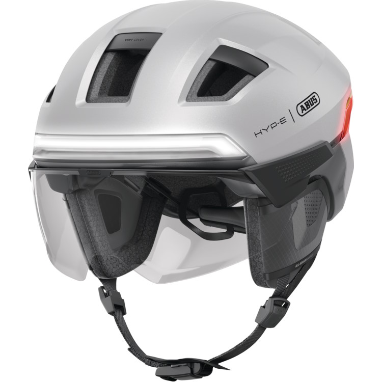ABUS HYP-E ACE Helmet - gleam silver