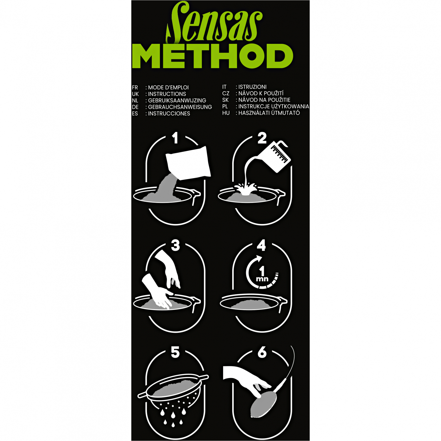 Sensas Method Sticky Pellets (Scopex)