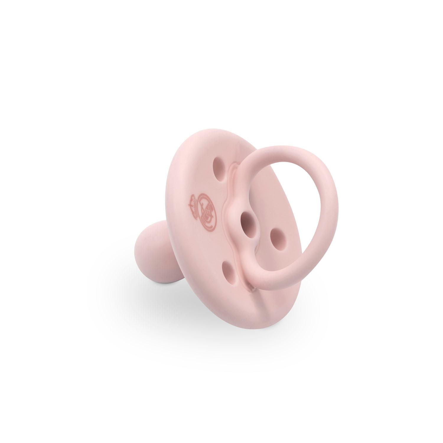 Silicone Pacifier Pink Real Madrid