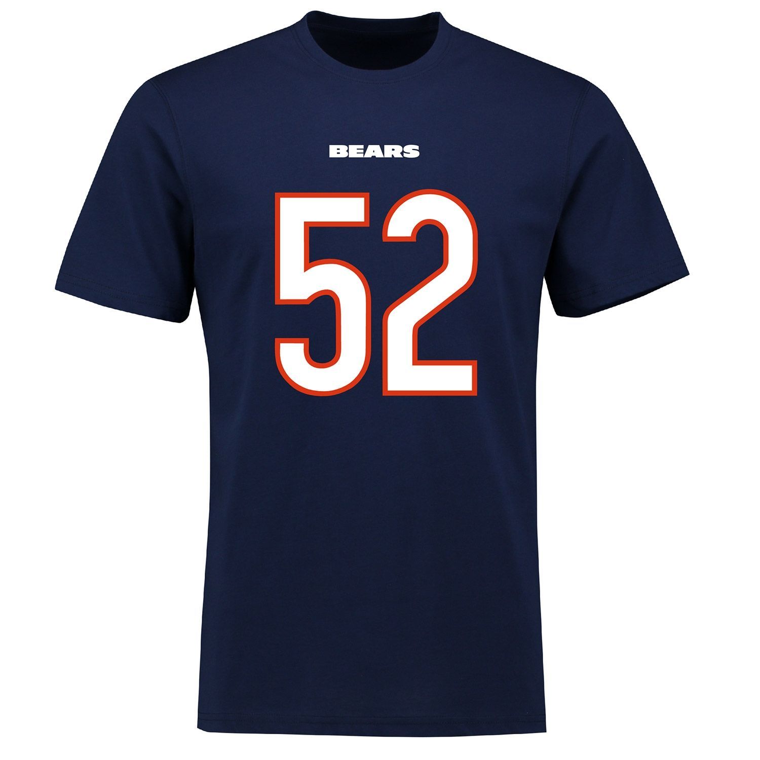 Khalil Mack #52 Chicago Bears Player Script NFL T-Shirt