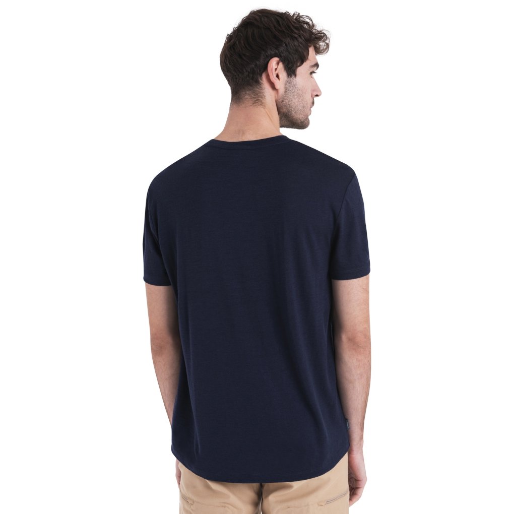 Icebreaker Merino 150 Tech Lite T-Shirt Men - Midnight Navy